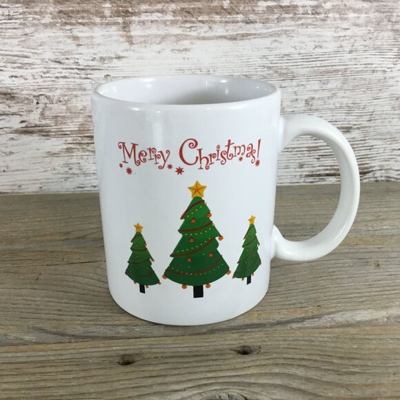 Merry Christmas Christmas Tree 11 oz Coffee Mug - Picture 3 of 4